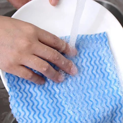 Pano Multiuso Limtech - 23cm X 22m - 55 Folhas - 35g/m² - Azul