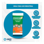 Pralim Toalha Absorvente Industrial 29cm X 29cm - 10 Unid - Cinza