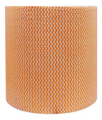 Pano Multiuso Limtech Wave - 33cm X 300m - 600 Folhas - 45g/m² - Laranja