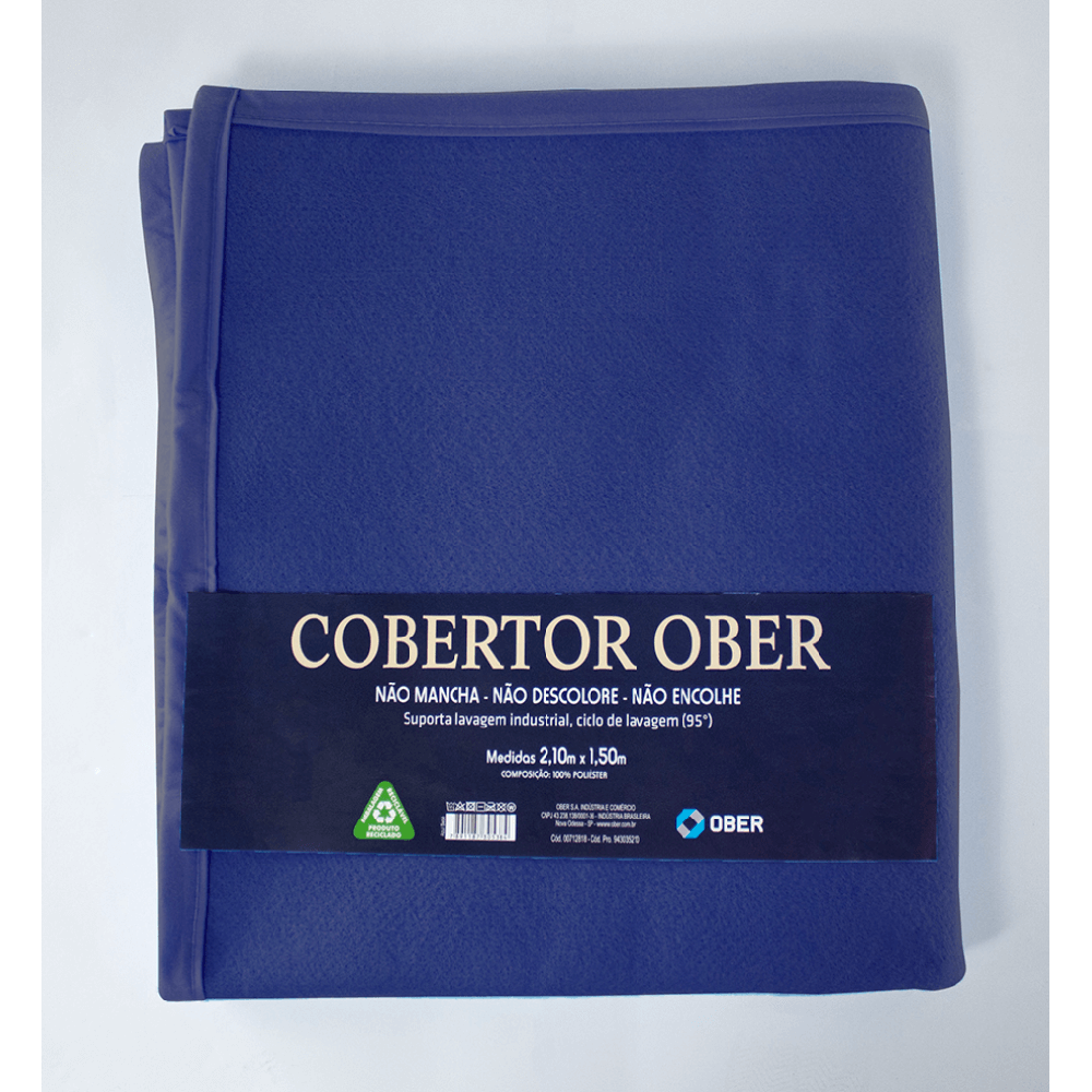 Cobertor Profissional Ober - 2,10m X 1,50m - Azul Royal