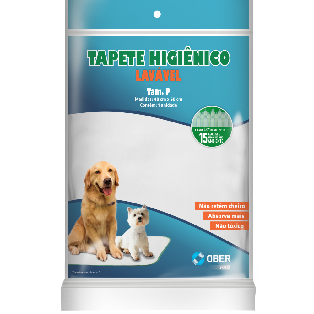 Tapete Higiênico para Pets P - 40cm x 60cm