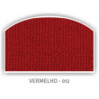 Pano de Prato Pé de Galinha 100% Algodão Rolo Com 25 Metros - Cor Vermelho